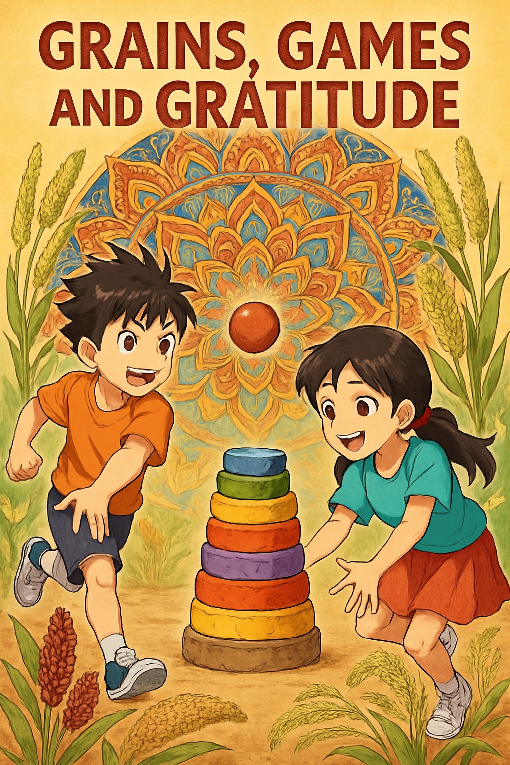 Children playing outdoors